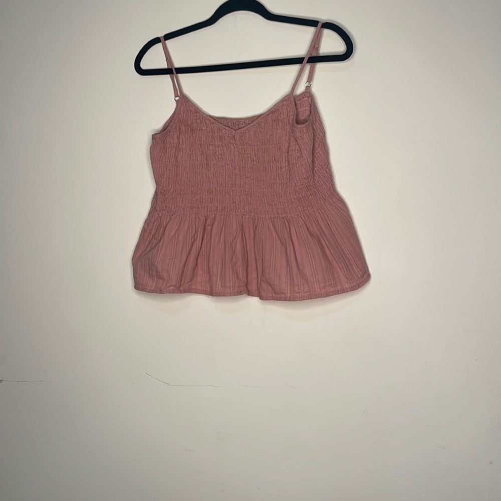 Shein pink Crop 2xl